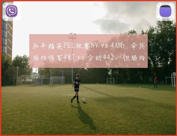 和平精英PEL联赛NV vs 4AM:伞兵场均伤害487 vs 令的442,但场均存活时间落后15秒